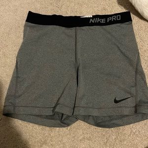 Nike pro athletic shorts large